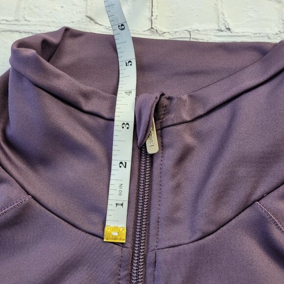 Reebok Woman’s Purple Active Long sleeve full zip jacket size L - Picture 6 of 13